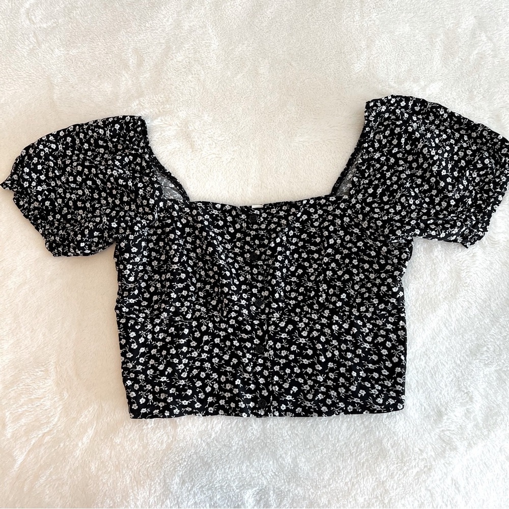 Cropped Top 🖤 worn once!